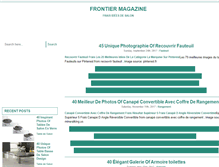 Tablet Screenshot of frontiermagazine.net